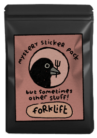 forklife mystery sticker pack